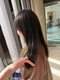 🌈カット+縮毛矯正(リタッチ)+ファイバープレックス🌈