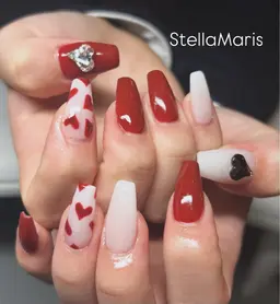 【当日限定💝】チップ長さだし10本+2​〜​5本アートコース✨オフ込み✨