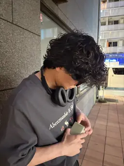 【男性・初回限定✨】カット + パーマ + クレンジングスパ🌱