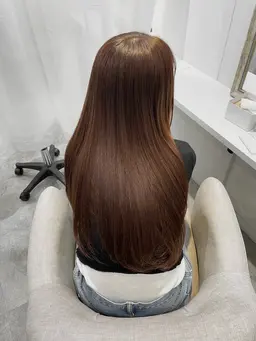 《人気No.1!》透明感溢れる one color + リペアトリートメント