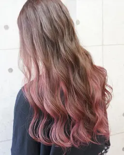 【✨ブリーチカラー✨】ケアブリーチカラー＋カット＋ケアシャンプー（ミルクティー/グレージュ/インナーカラー）