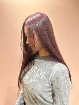 🍒minimo限定クーポン🍒外国人風カラー＋超音波ケアトリートメント