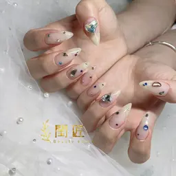 💅ハンドネイル【新規オフ込み】🫶自爪1ワンカラー➕パーツつけ放題コース　💰10800