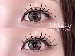 LED🎀&healthy+フラットラッシュ100本🎀