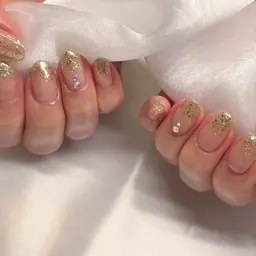 【オフなしor当店オフ】ラメグラデーション