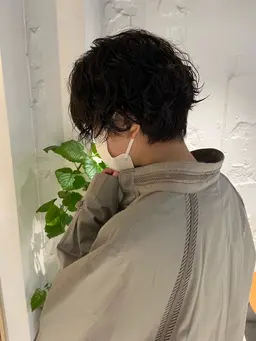 ☃️平日限定☃️似合わせメンズカット+パーマ