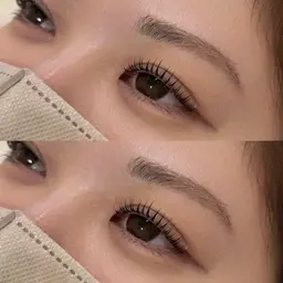 〈自まつ毛派さんにおすすめ💡〉まつげパーマ⛸️🧊(まつげカール、パリジェンヌ)束感仕上げ🪄ˎˊ˗