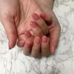 🔷【オフ有り】ワンカラーネイル★2色選択OK🔷ケア込み！