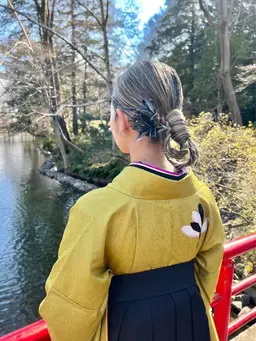 卒業式🎓ヘアセット