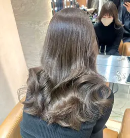 【💞ご新規様限定クーポン💞】韓国艶カラー🫧🩵+内部補修型スチームトリートメント付き🎀