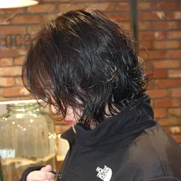 当日予約🆗学割U-24[学生限定]カット+パーマ