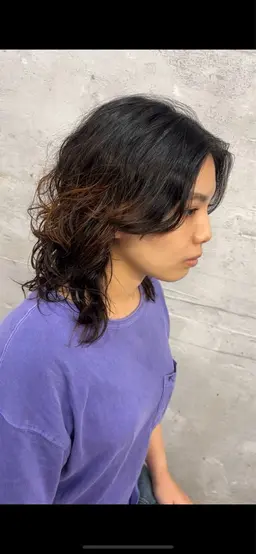 カット＋【デジタルパーマorエアウェーブ】