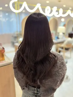 全体カラー+3種トリートメント🩰(内部補修トリートメントでカラーの色持ち&艶感UP)