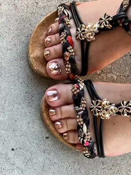 デザインフットネイル！