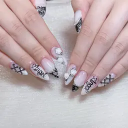 12月⭐オフ無料⭐ 🫧スカルプ長さだし⭐️持ち込みデザイン⭐️ゴージャス ⭐️時間内何でもOK