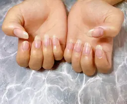 オフなし⚠️ケア付き✨🌿クリアジェルネイル