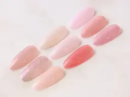 【Jrネイリスト】オフィスラメネイル（オフなし）