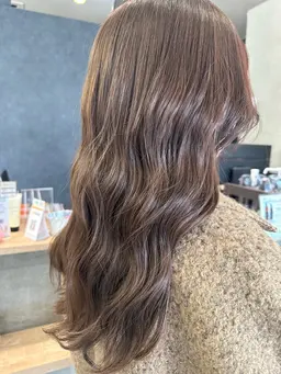 人気NO.1🌟カット+ブリーチ無しダブルカラー+艶トリートメント