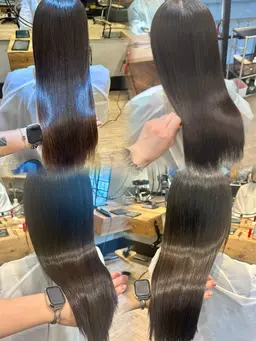 【✨髪質改善✨】縮毛矯正orストレート➕ウル艶トリートメント