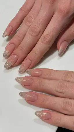 【ハンド】オフ込みパラジェル可・ラメグラ(シアーカラーベース)🩶