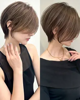 ✂️似合わせショートカット✂️+🩵選べるトリートメント🩵