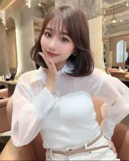 透明感カラー͛.*🍃髪質改善クイックトリートメント🍃🌸(白髪染め可)