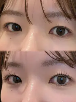 💎似合わせデザインまつ毛パーマ（上）