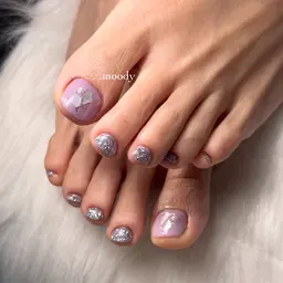 【フット】ワンカラー♡フットバス付き♡ 新規様オフ無料