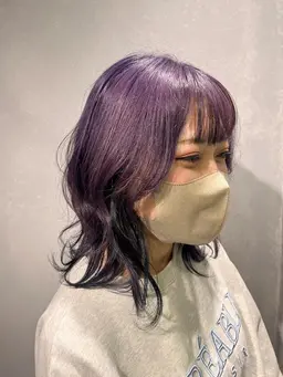 デザインカラー＋ブリーチケアトリートメント