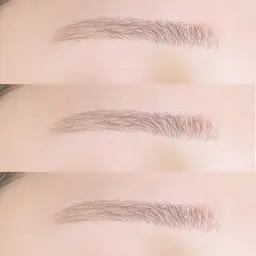 アイブロウ(間引きなし)