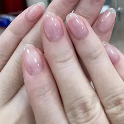 🈹自爪風クリアネイル🎁ケア保湿付き💕（メンズにも人気)