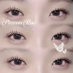 【ロッドの種類多数🎨】まつげパーマ➕束感コーティング仕上げ