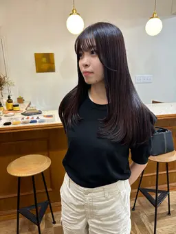 《ご新規様限定》ケアカラー(シャンプーブロー込み。カラーのみしたい方こちら選択ください🙇♀️)🫧