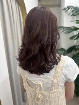 【 時短でお洒落🐏☁︎ 】デジタルパーマ+小顔カット+艶カラー 23200円→22000円