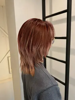 🌟デザインカラー🌟ケアブリーチ+オンカラー+2step treatment