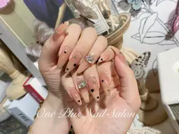 チップスカルプSNS☆純欲風網紅美甲☆選べる定額コース☆13980（初回GELオフ無料）