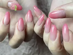 【当店定番】カラグラデーション・ラメグラデーション