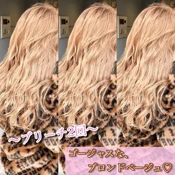 🐻1日1人様限定🐻💫外国人風カラー ／ハイライト+ 前処理トリートメント + ダメージ分解シャンプー💫