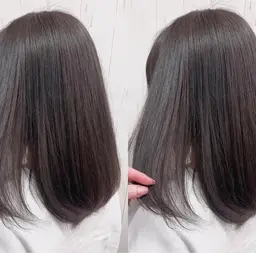 ❤︎暗髪カラー＋トリートメント❤︎ 実習、就活などで暗髪に染めたい子におすすめ✨※黒染めもあります。