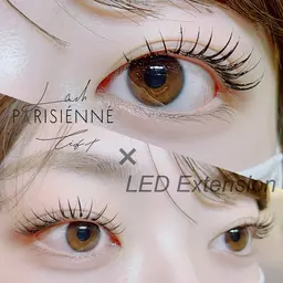 パリエクorエクパーマ🌺まつ毛パーマ×LEDエクステ80​〜​100本