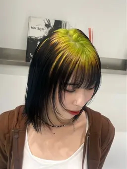 デザインカラー🪡✨個性的カラーメニュー💞