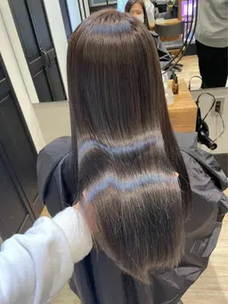 【✨🌺新メニュー！大人気！✨🌺】カット+髪質改善トリートメントカラー+最新トリートメント