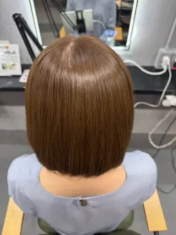 ボブカットのみ✂️➕ワンカラー🫧➕Aujuaトリートメント🦄