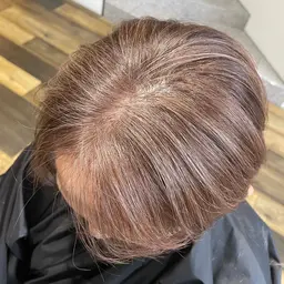 白髪ぼかしカラー＋エイジング髪質改善トリートメント