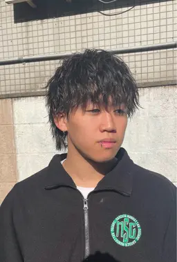 メンズ人気NO.１【税込６６００円】縦落ちパーマ＋メンズカット🌀