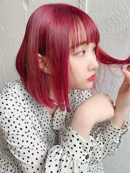 💛破格人気No.1💛ミニモ限定何度も利用可能💖カット&リタッチカラー＋２ステップトリートメント付き🧸7400円