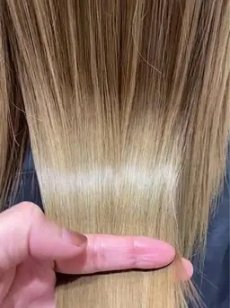 《✅ブリーチ毛対応❗️✅》カットうる艶髪質改善水素トリートメント