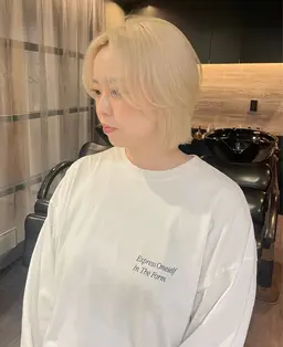 ⟡.ブリーチリタッチ⟡.ʚ ブリーチ続けていく方向け ɞ(ブリーチリタッチ+カラー) ※リタッチ3センチ以上の方は×