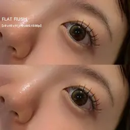 🌟マツエクフラットラッシュ80本+コーティング🌟(2回目以降+550円/オフ+220円)