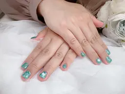 【シンプルデザイン】シンプルデザインがお好きなあなたへ美しい指先に◎デザインはスナップフォトからお選びください♪